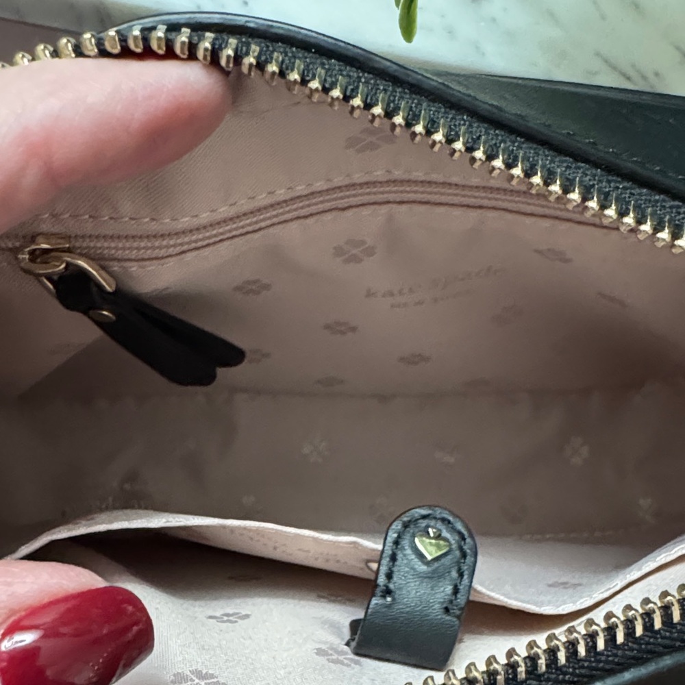 Kate Spade Black Leather Shoulder Bag - Picture 8 of 12